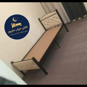 تختخواب یکنفره مدل(ابرویی ارتفاع بلند)